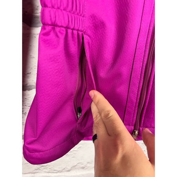 ZERO RESTRICTION Women's XS Tour Series Performance Full Zip Rain Golf Jacket - Picture 4 of 11